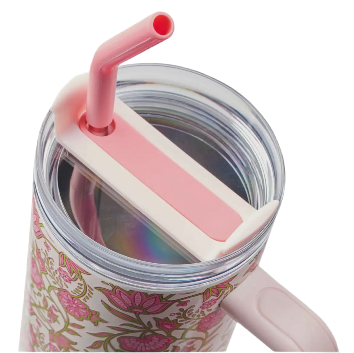 Pink Spring Floral Tumbler Psalms 46:10