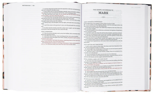 KJV Cheetah Print Journaling Bible