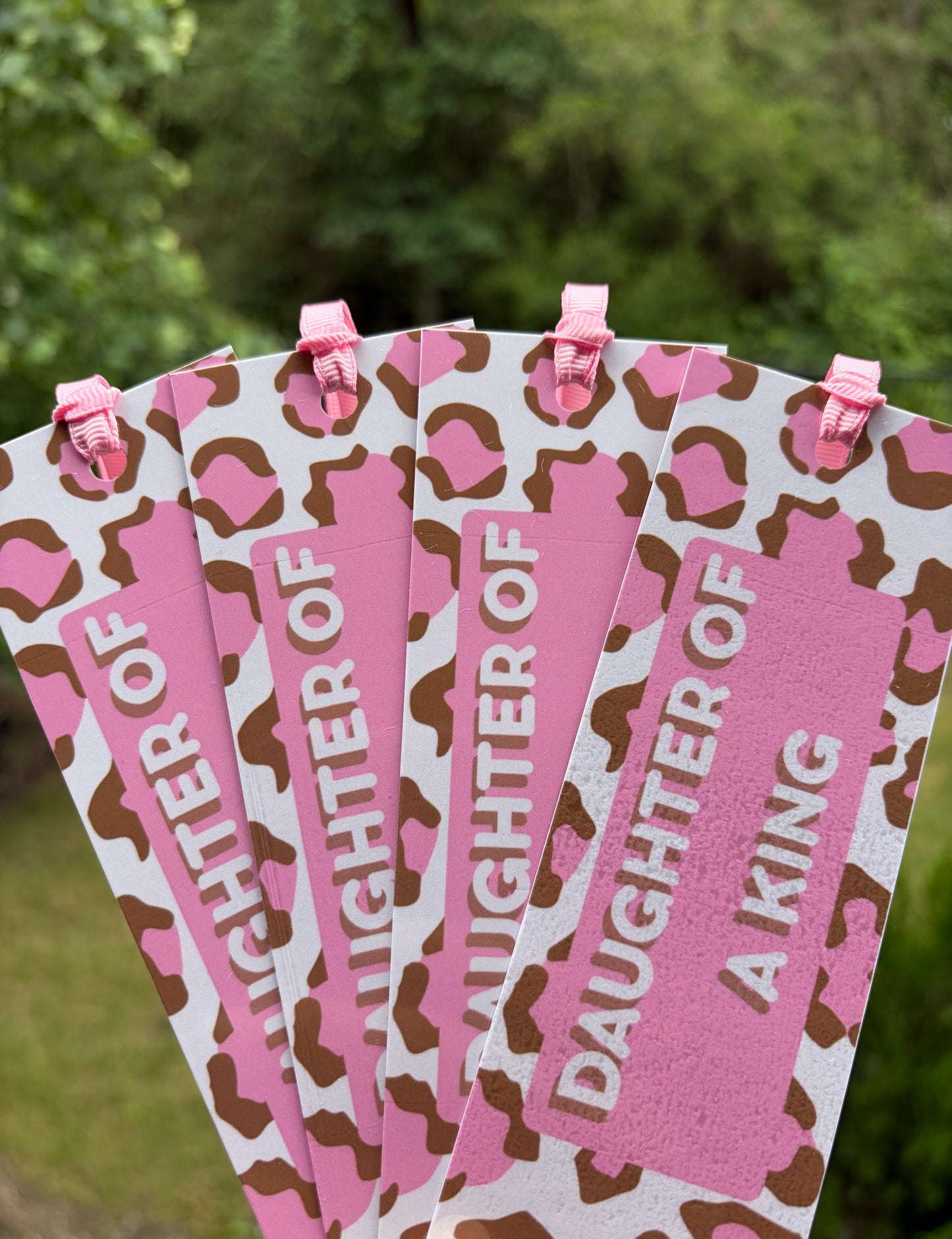 Inspirational Bookmark | Daughter Of A King