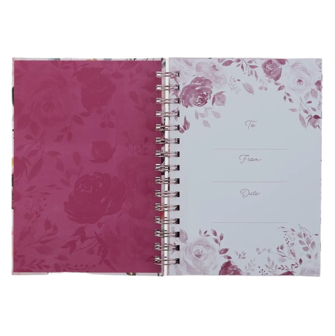 Pink Floral Journal      The Plans Jer 29:11