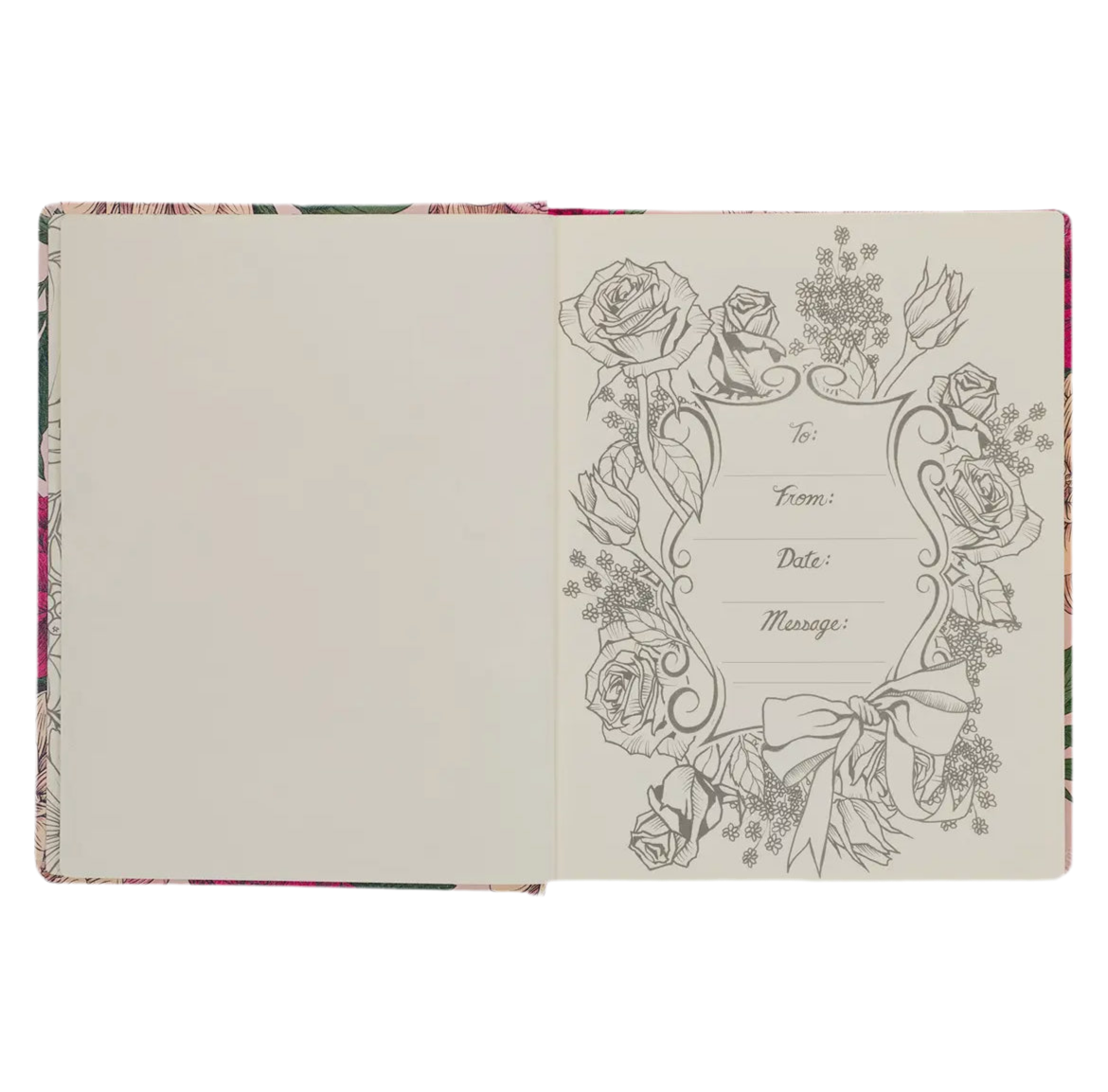KJV My Creative Bible Hardcover, Pink Floral Print