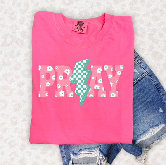 Pray/Lighting Bolt T-Shirt