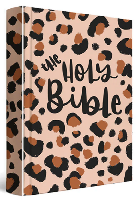 KJV Cheetah Print Journaling Bible