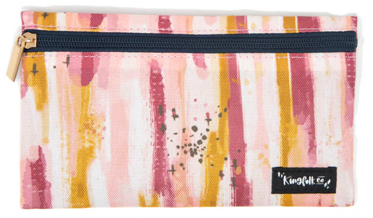 Fields of Grace Pencil + Pen + Highlighter Pouch